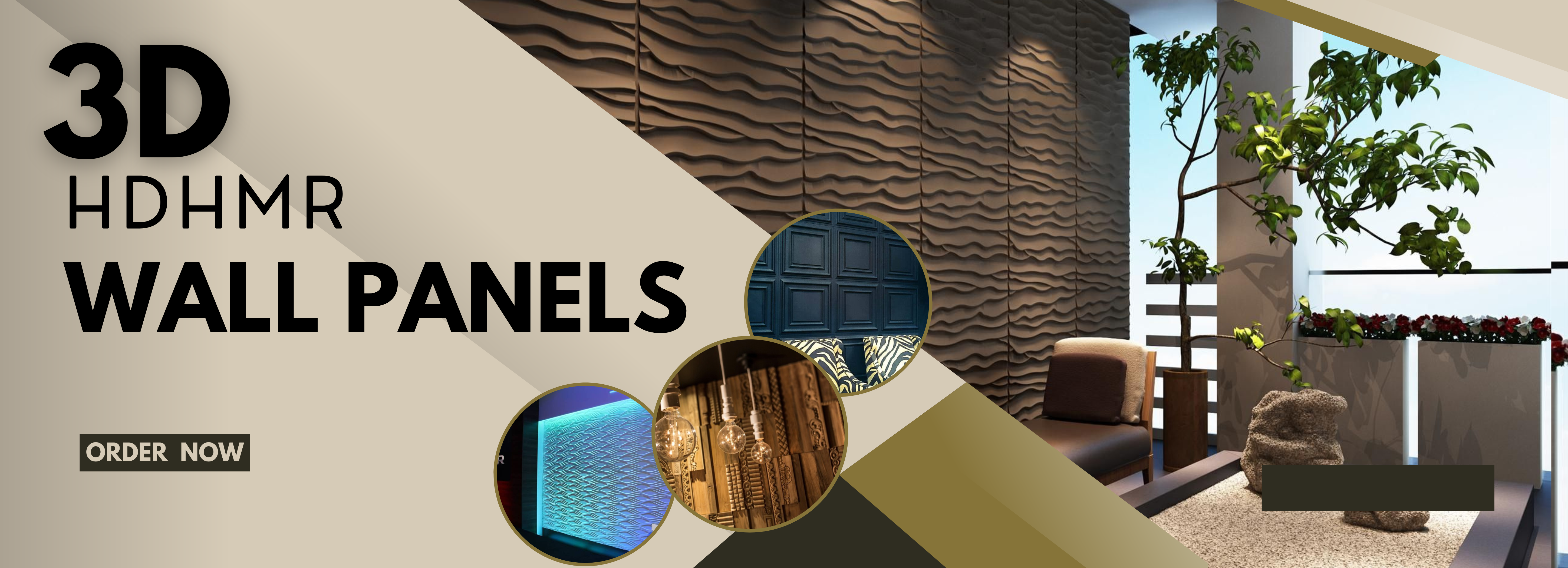 3D HDHMR Wall Panels