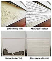 3D Brick Self Adhesive Wall Stickers (White) 3D Brick Self Adhesive Wall Stickers (White)