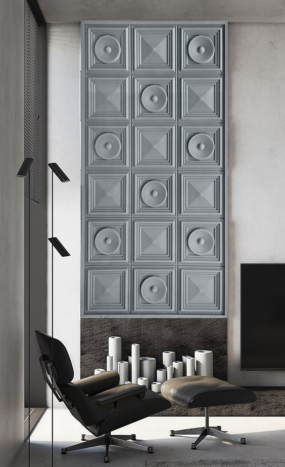3D HDHMR Wall Panels SB3DHWP023 3D HDHMR Wall Panels SB3DHWP023