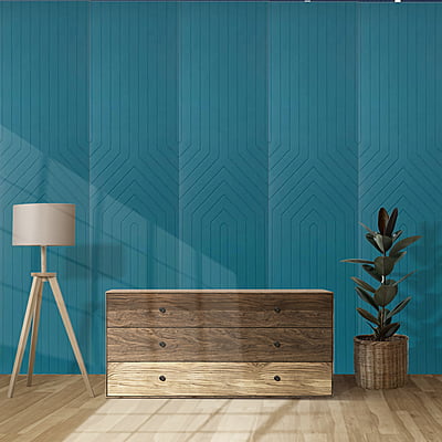 Sehrawat Brothers Light Blue Modern Gravita Panel SBMGP15 | My Wall Panels