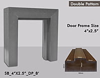WPC Door Frame 4" X 2.5" WPC Door Frame 4" X 2.5"