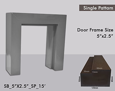 WPC Door Frame 5" X 2.5"