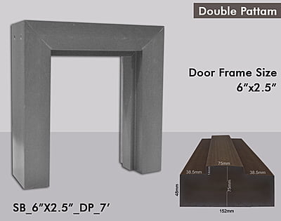 WPC Door Frame 6" X 2.5"