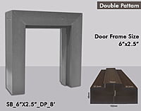 WPC Door Frame 6" X 2.5" WPC Door Frame 6" X 2.5"